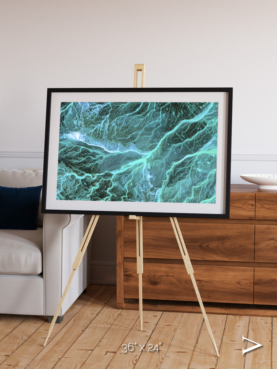 Waterways, Jordan Framed & Mounted Print