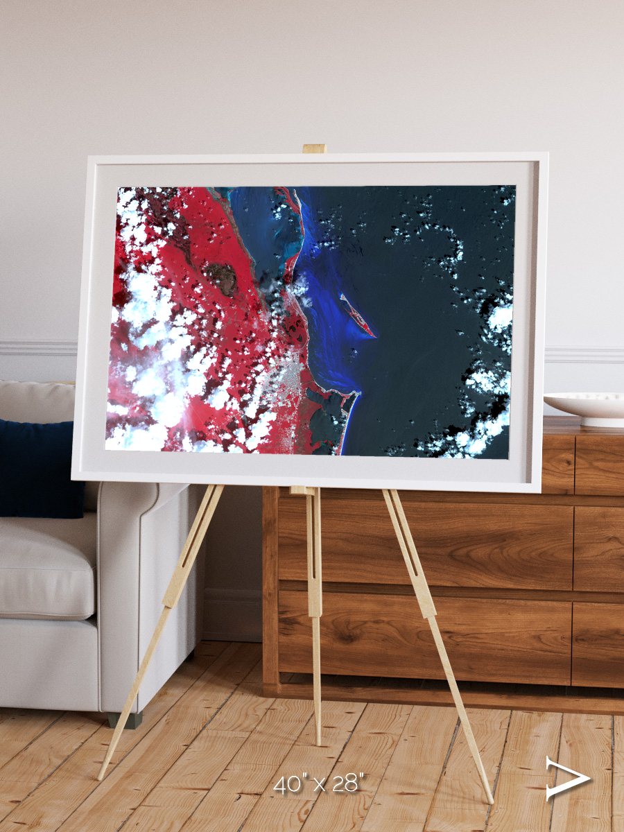 Living Edge, Cancun Framed & Mounted Print