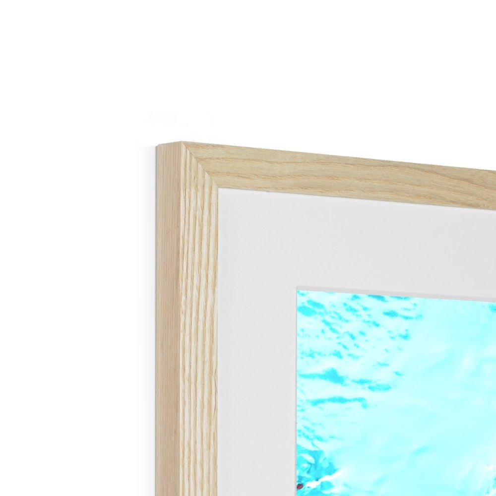 Polar Flow, Vatnajokull Glacier Ice Cap Framed & Mounted Print