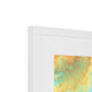 Atmospheric Patterns, Von Karman Vortices Framed & Mounted Print