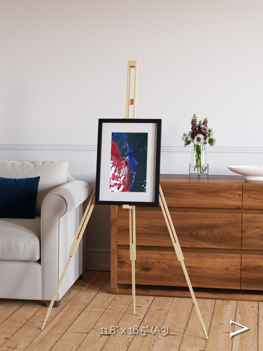 Living Edge, Cancun Framed & Mounted Print