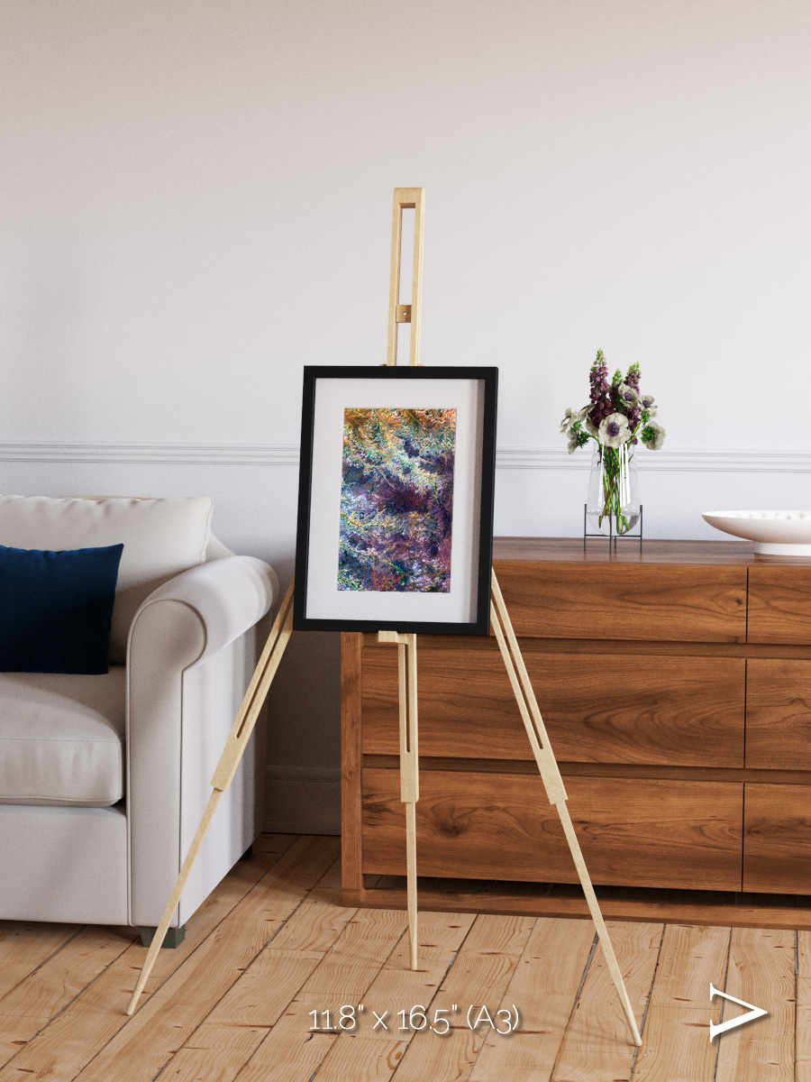 River and Plain, Ghadamis River Framed & Mounted Print