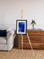Wind Signatures, Ice Stars Framed & Mounted Print