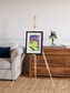 Lake Lines, Lake Amadeus Framed & Mounted Print