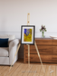 Saline Patterns, Lake Disappointment Framed & Mounted Print