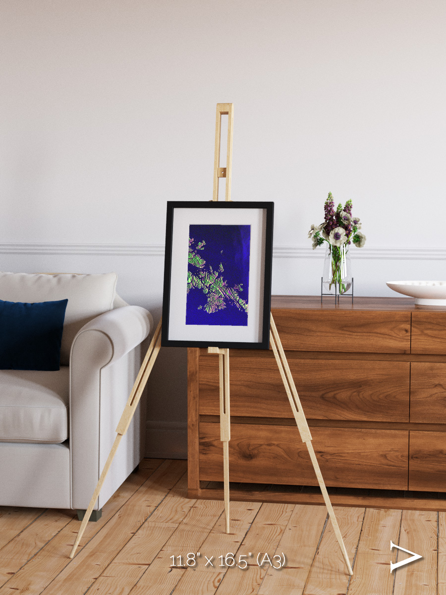 Remote Shores, Shetland Islands Framed & Mounted Print