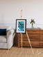 Heat Scars, Volcanoes Framed & Mounted Print
