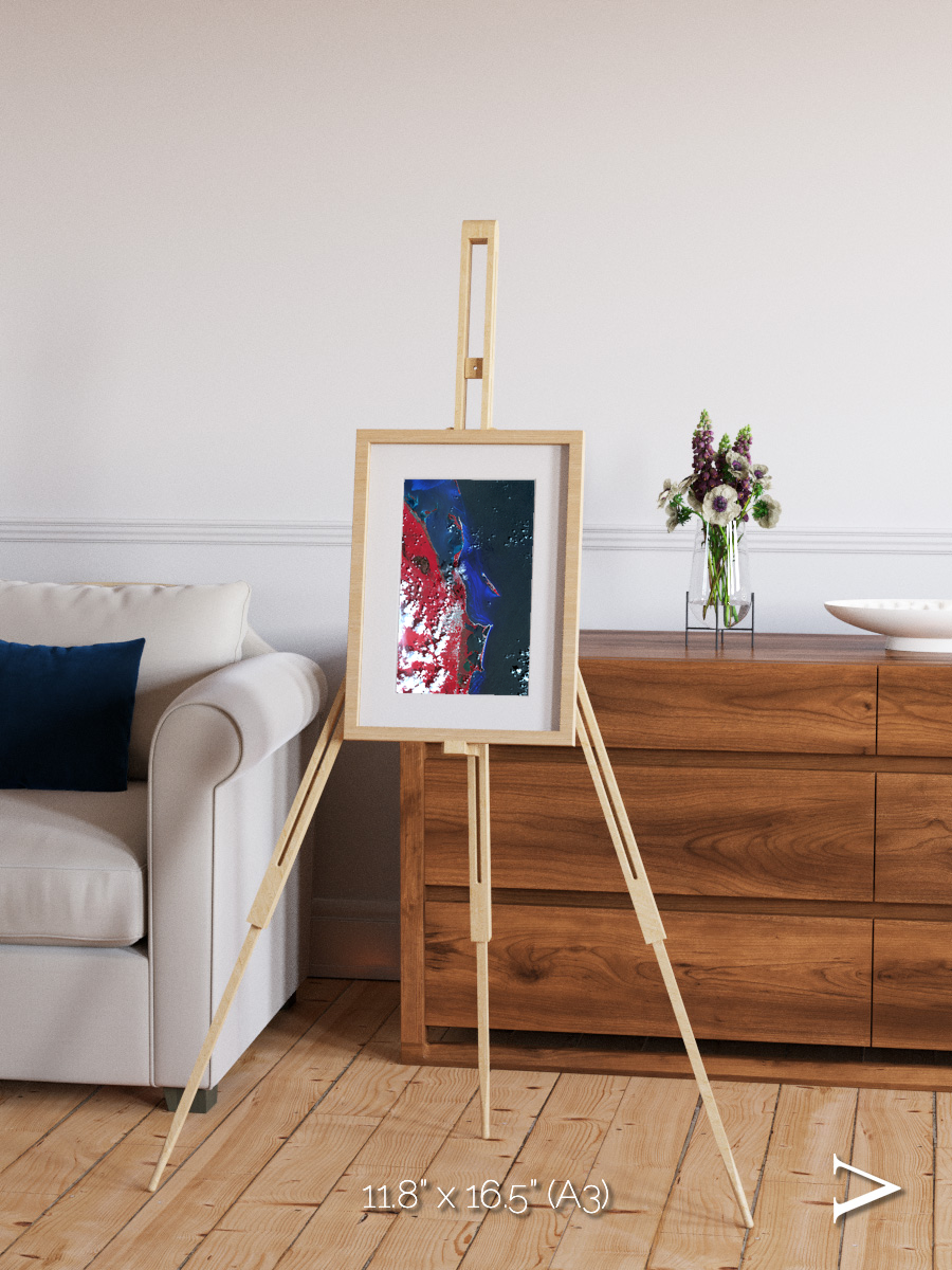 Living Edge, Cancun Framed & Mounted Print