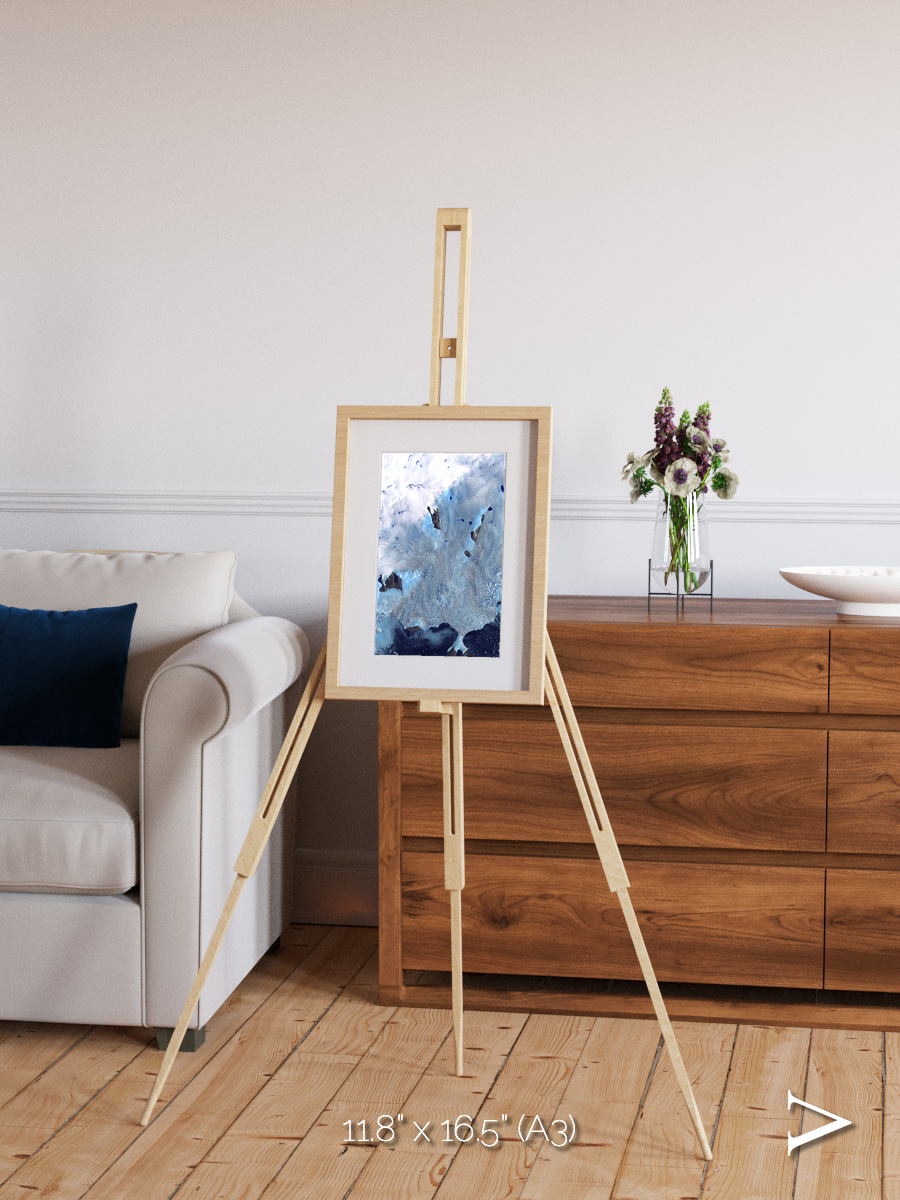 Waterways, Greenland Coast Framed & Mounted Print