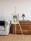 Lake Lines, Lake Amadeus Framed & Mounted Print