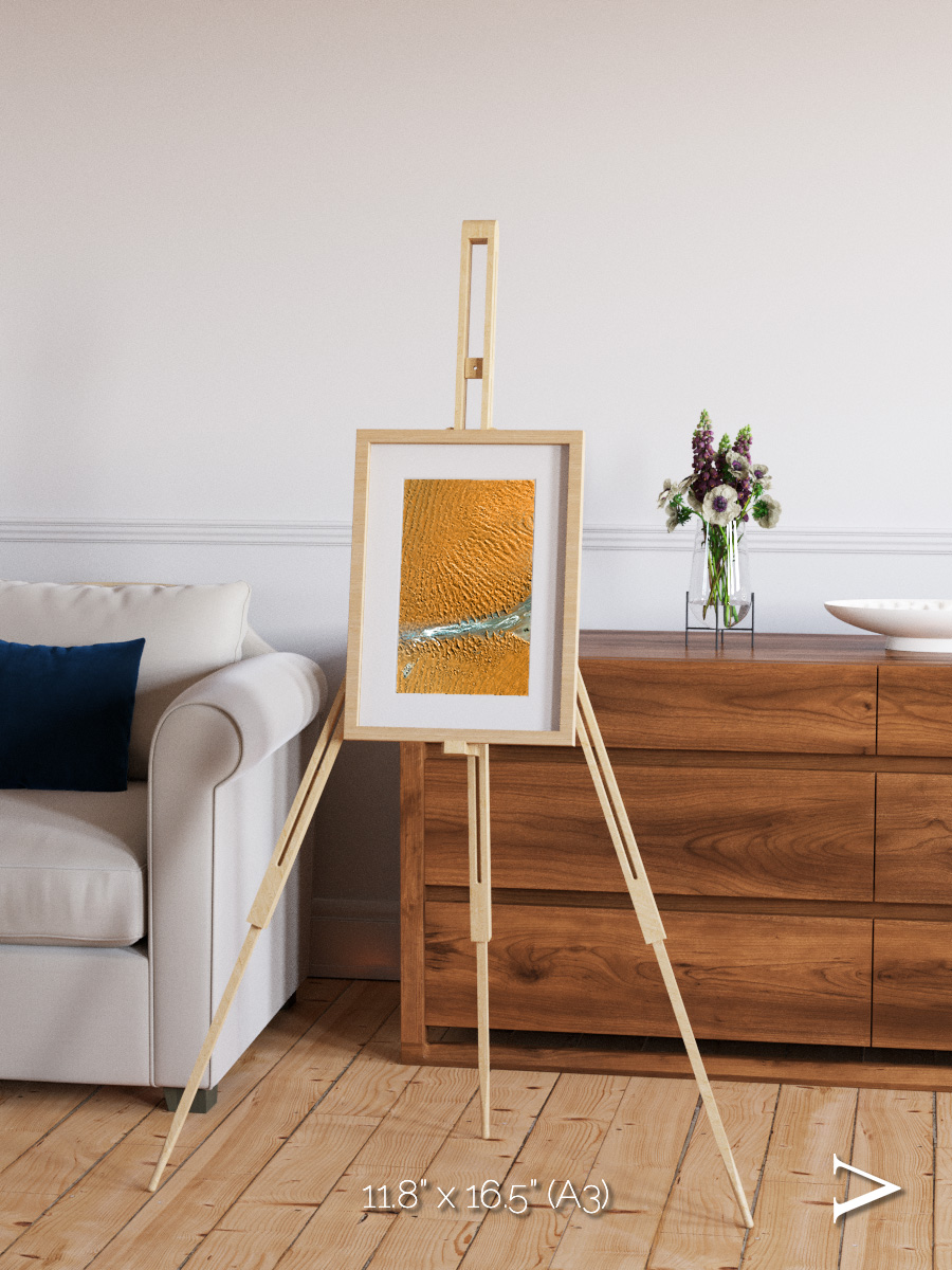 Sands in Motion, Namib Desert Framed & Mounted Print