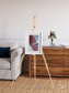 Wind Signatures, Empty Quarter Framed & Mounted Print