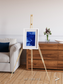Wind Signatures, Ice Stars Framed & Mounted Print