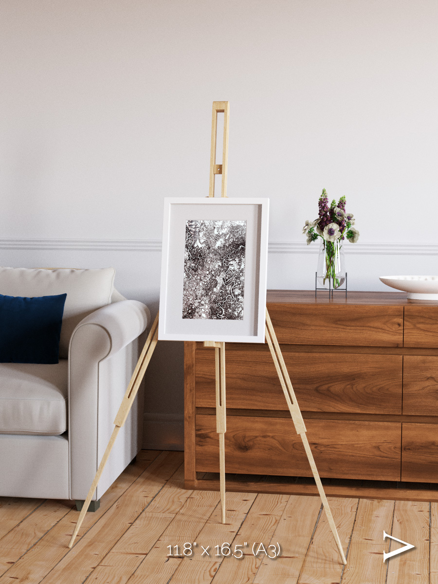 River Threads, Mayn River Framed & Mounted Print