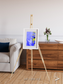 Islands in Snow, High Arctic Framed & Mounted Print