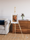 Sunlit Dunes, North America Framed & Mounted Print