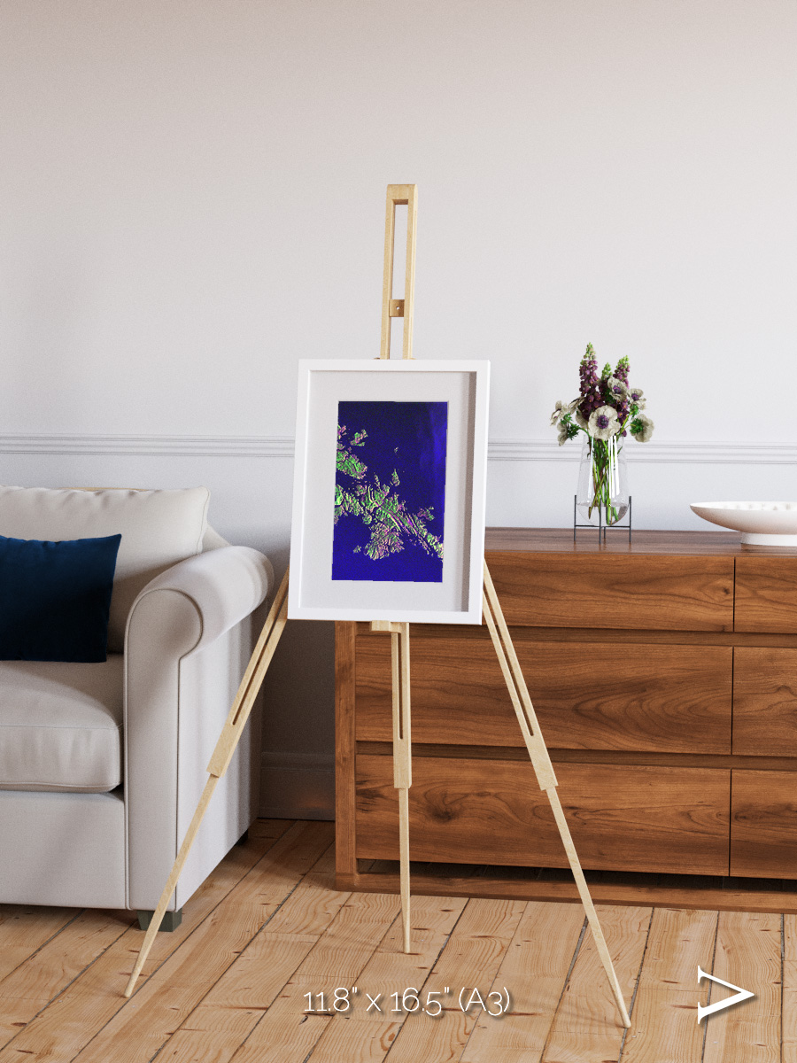 Remote Shores, Shetland Islands Framed & Mounted Print