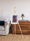 Geologic Tapestry, Asharah Fault Zone Framed & Mounted Print