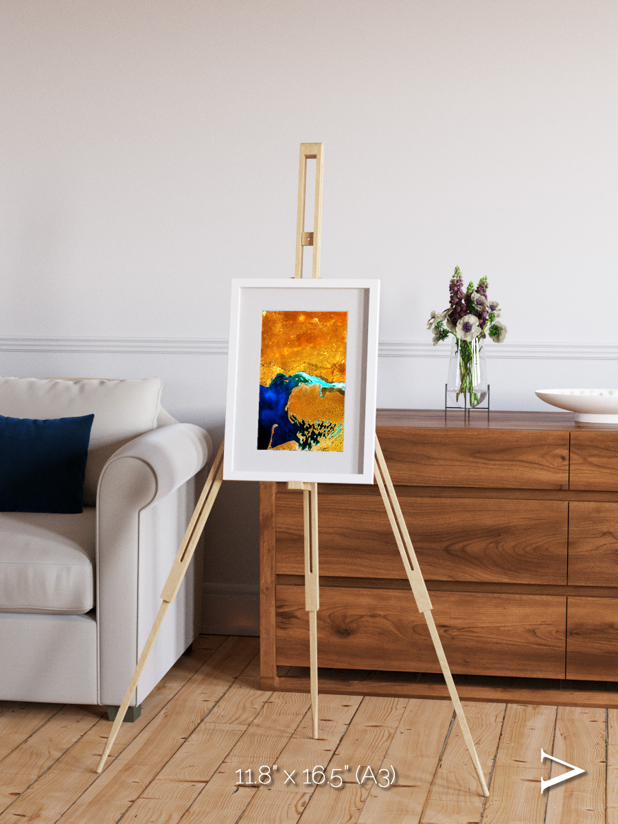Coastal Phantom, Dardzha Peninsula Framed & Mounted Print