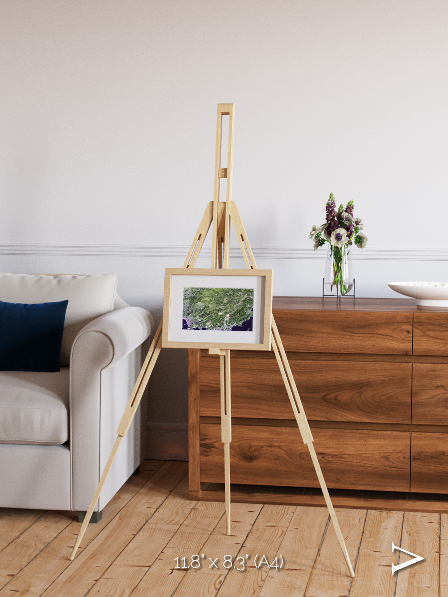 Bay and Shore, Southern Coast of France Framed & Mounted Print