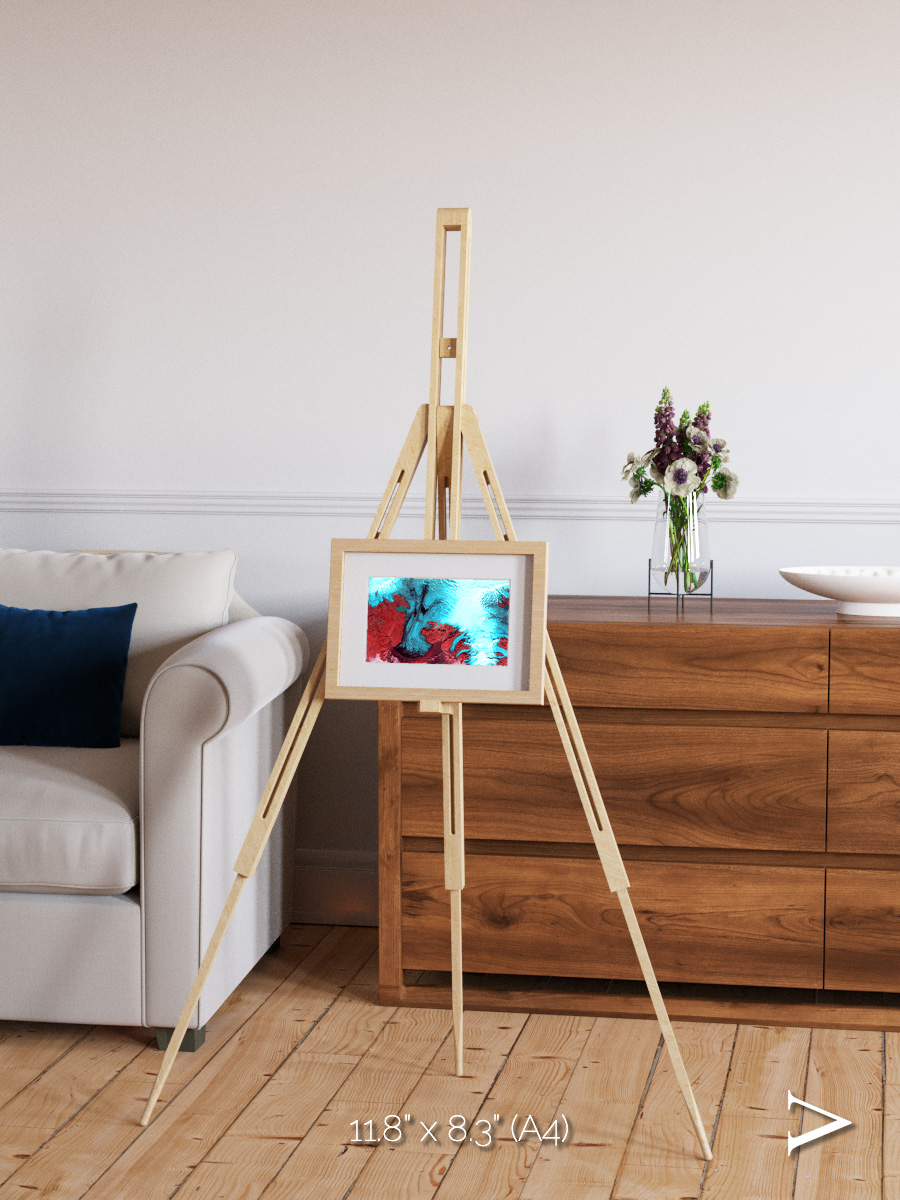 Polar Flow, Vatnajokull Glacier Ice Cap Framed & Mounted Print