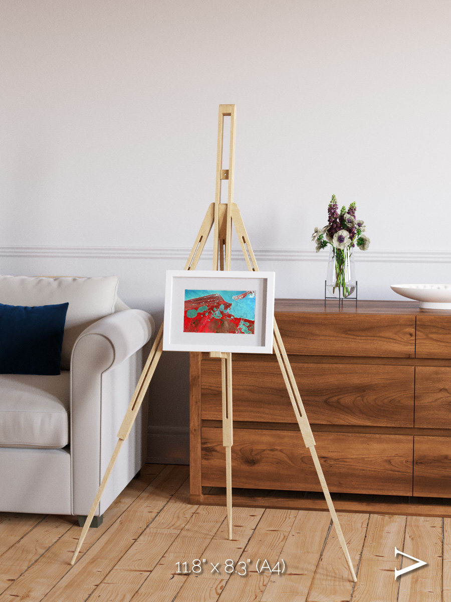 Remote Shores, Campeche Framed & Mounted Print