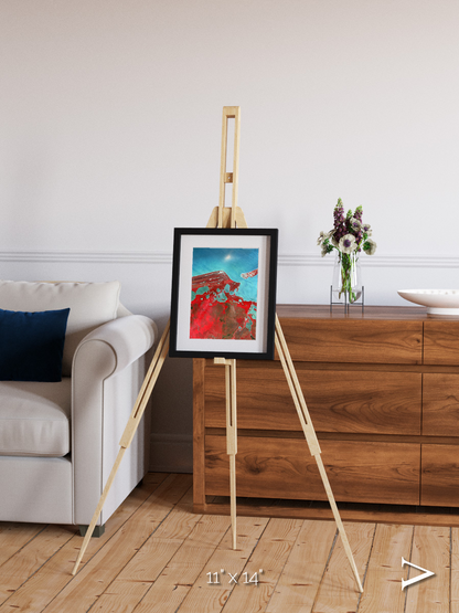 Remote Shores, Campeche Framed & Mounted Print