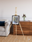 Lava Lines, Chilean Volcanoes Framed & Mounted Print