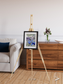 Lake Lines, Lake Carnegie Framed & Mounted Print