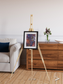 Geologic Tapestry, Asharah Fault Zone Framed & Mounted Print