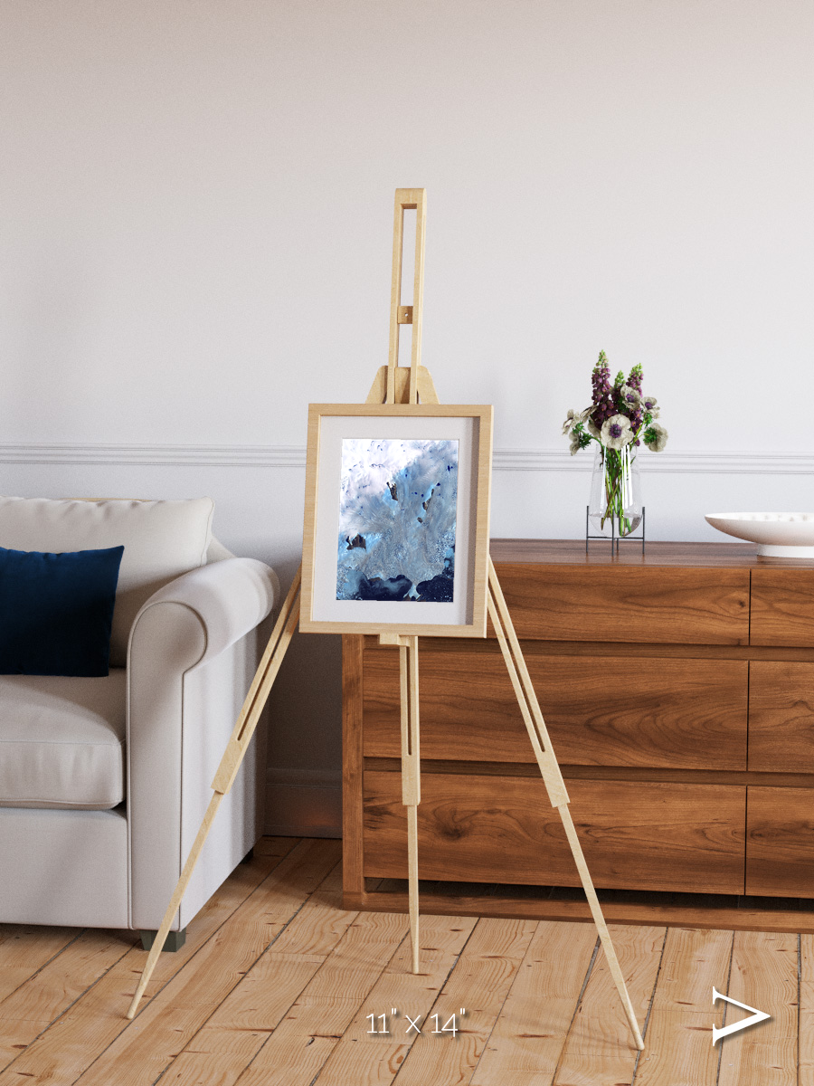 Waterways, Greenland Coast Framed & Mounted Print