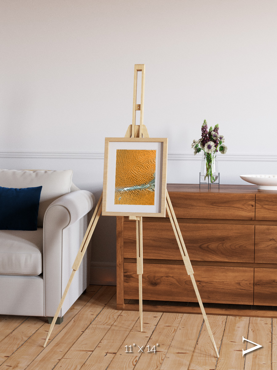 Sands in Motion, Namib Desert Framed & Mounted Print