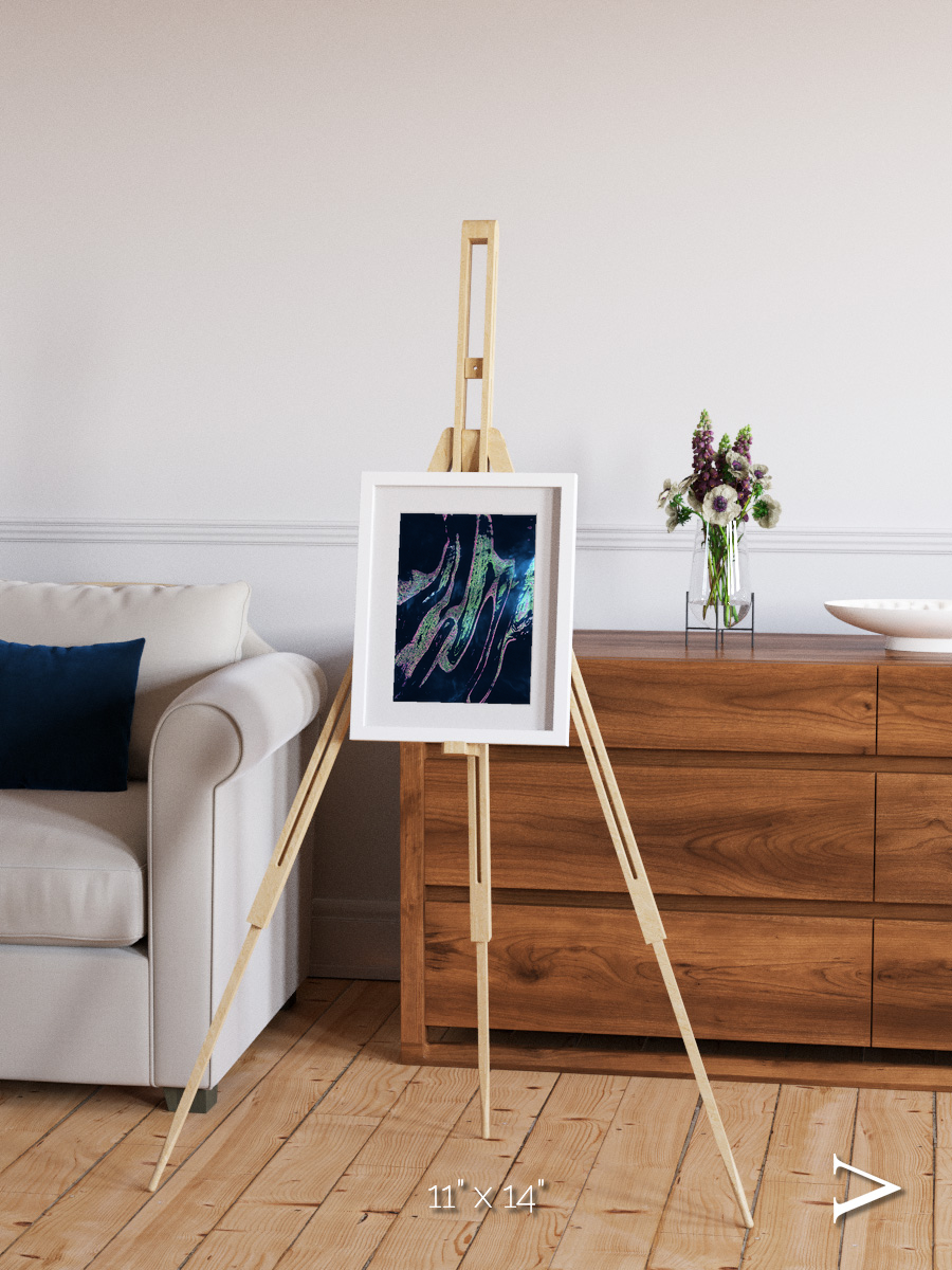 Painted Archipelago, Belcher Islands Framed & Mounted Print