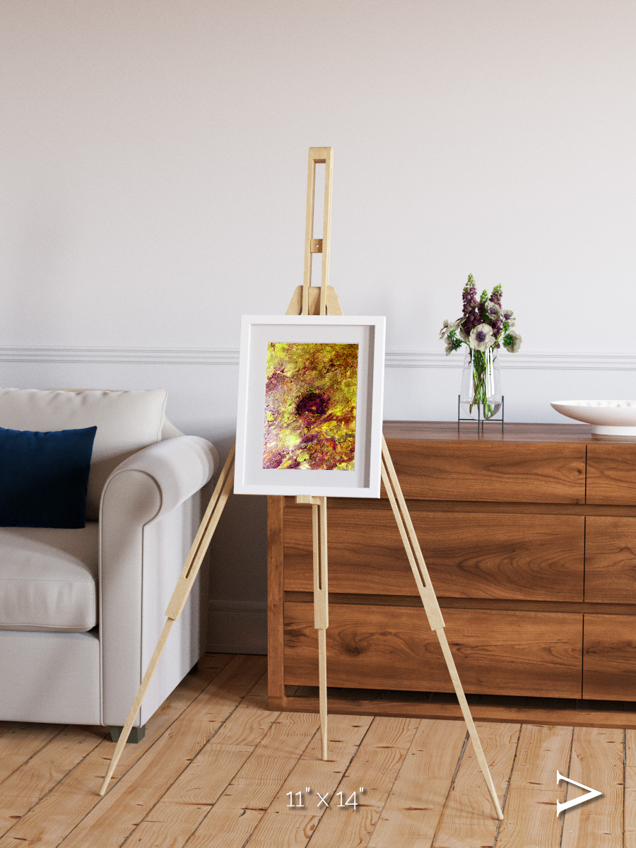 Magma Plains, Erongo Massif Framed & Mounted Print