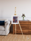 Geologic Tapestry, Asharah Fault Zone Framed & Mounted Print