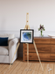 Sunlit Dunes, Alluvial Fan Framed & Mounted Print
