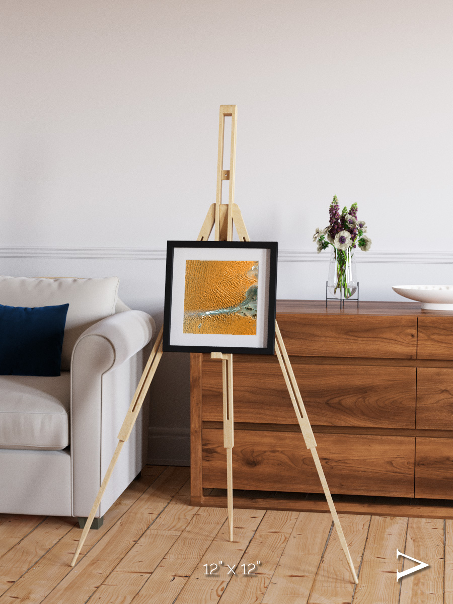 Sands in Motion, Namib Desert Framed & Mounted Print