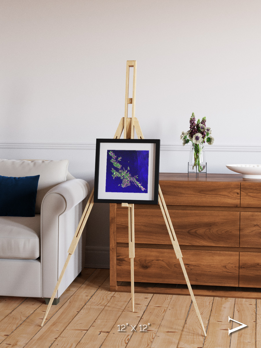Remote Shores, Shetland Islands Framed & Mounted Print
