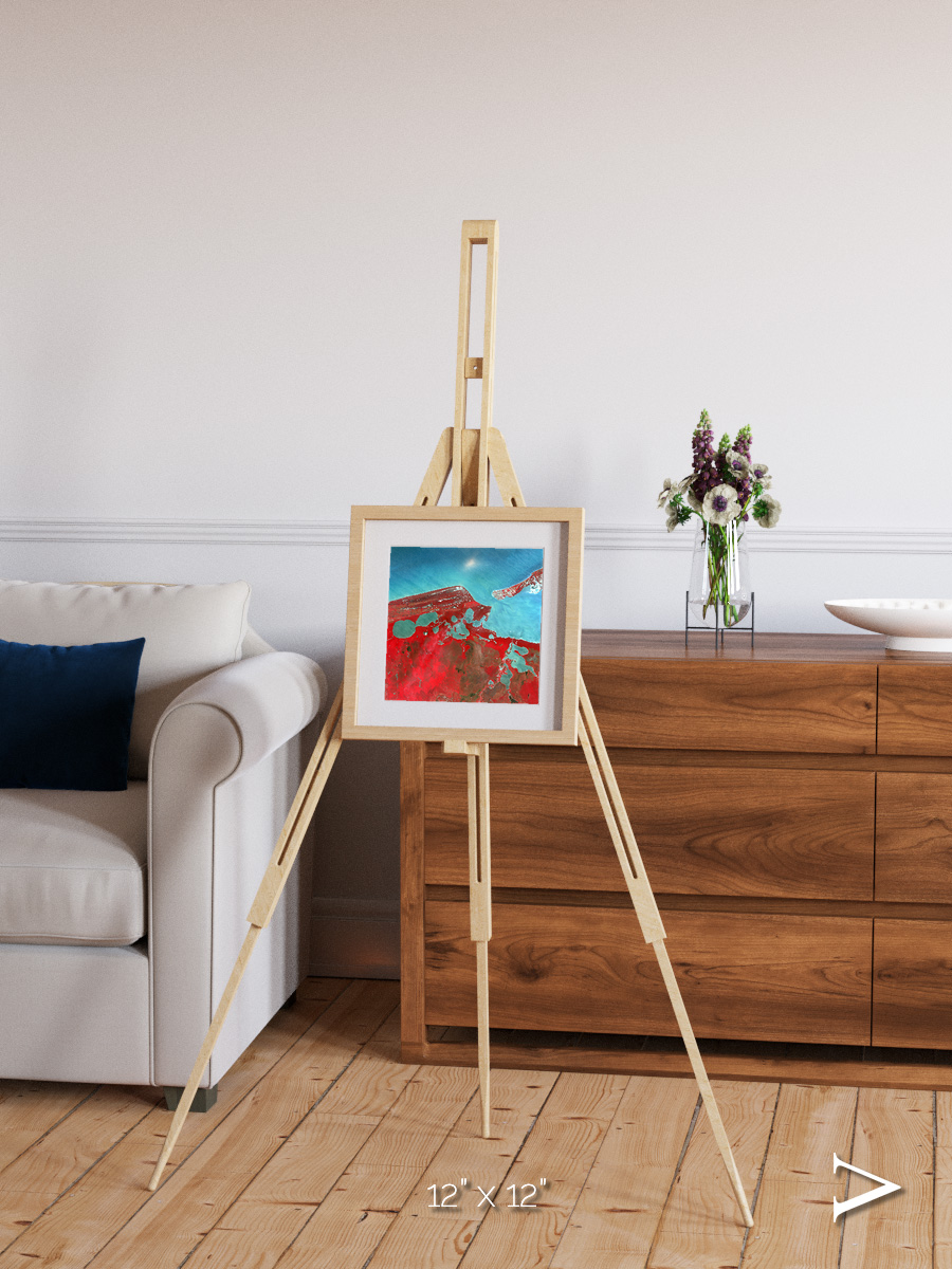 Remote Shores, Campeche Framed & Mounted Print