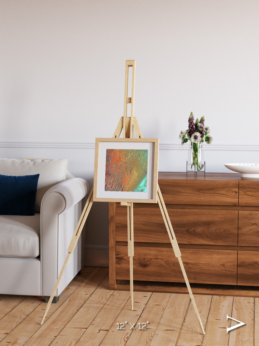 Windwritten Sands, Erg Chech Framed & Mounted Print