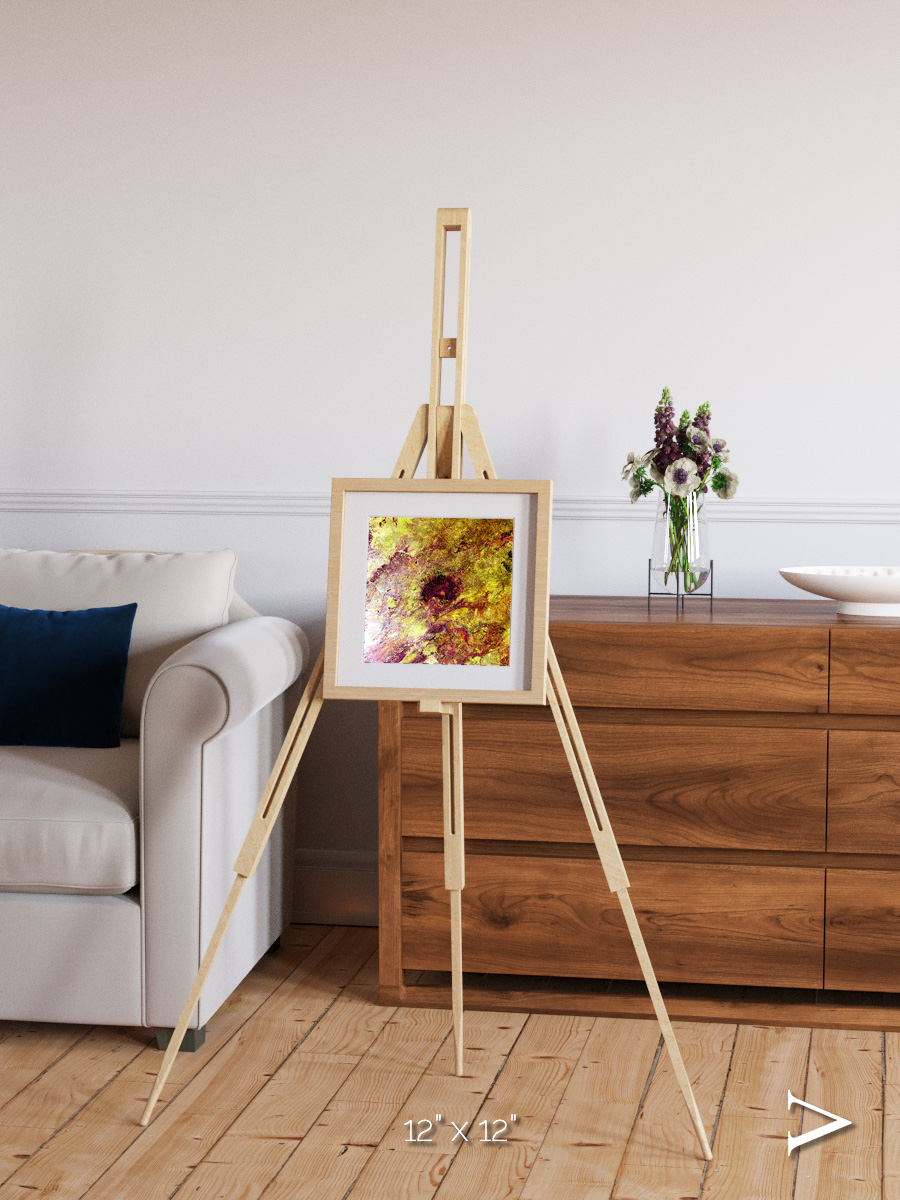 Magma Plains, Erongo Massif Framed & Mounted Print