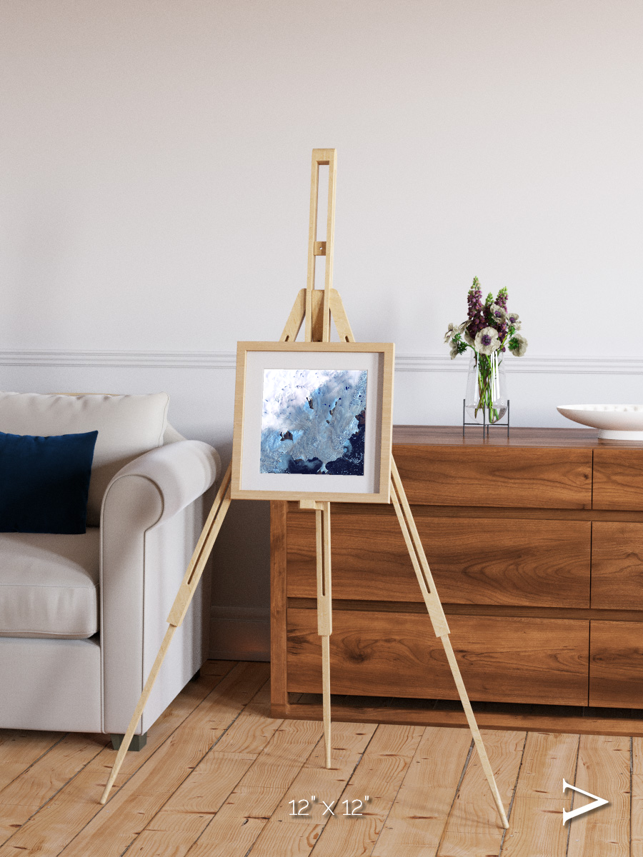 Waterways, Greenland Coast Framed & Mounted Print