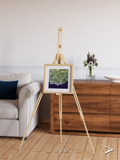 Bay and Shore, Southern Coast of France Framed & Mounted Print