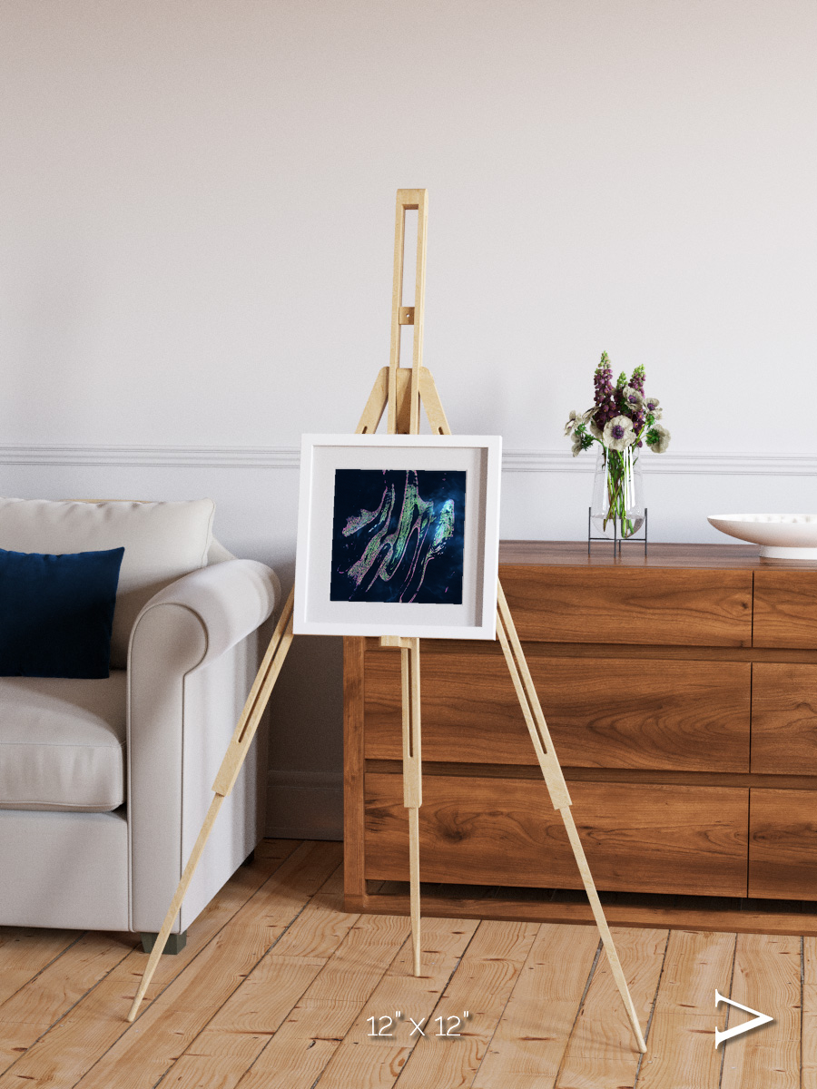 Painted Archipelago, Belcher Islands Framed & Mounted Print