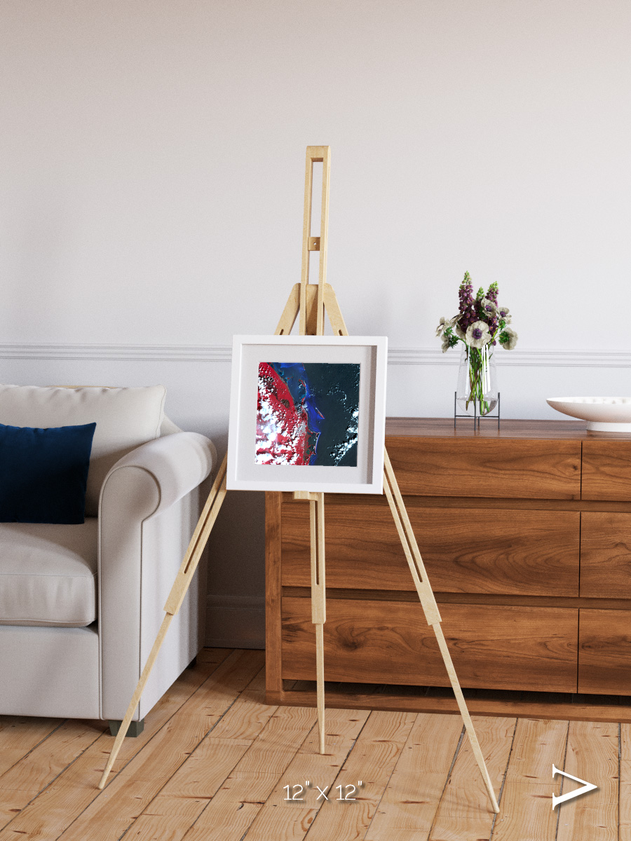 Living Edge, Cancun Framed & Mounted Print