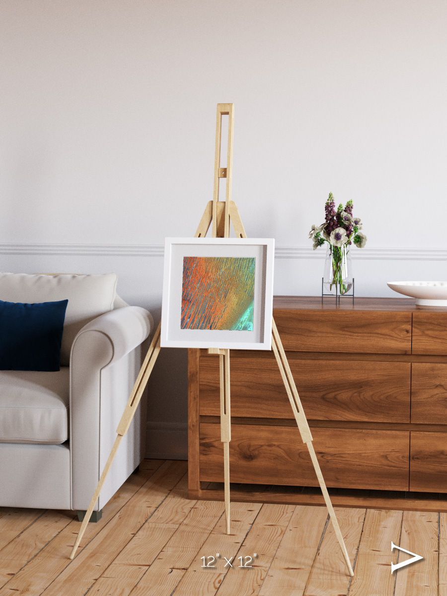 Windwritten Sands, Erg Chech Framed & Mounted Print