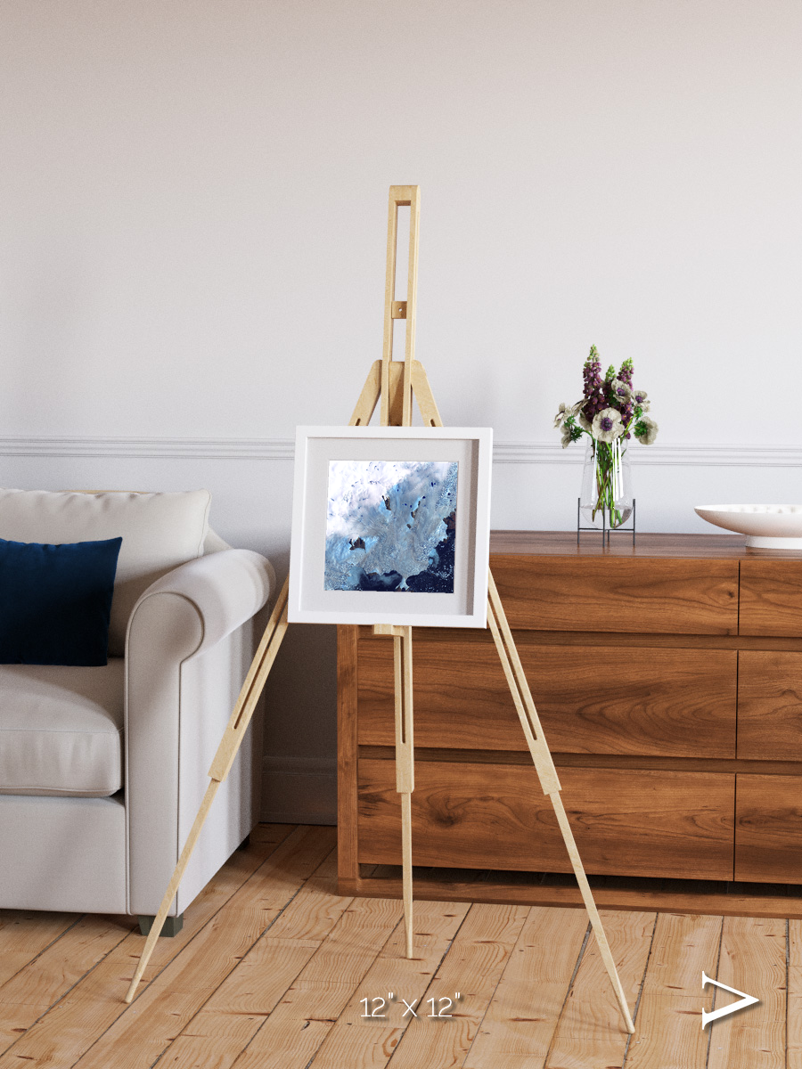 Waterways, Greenland Coast Framed & Mounted Print