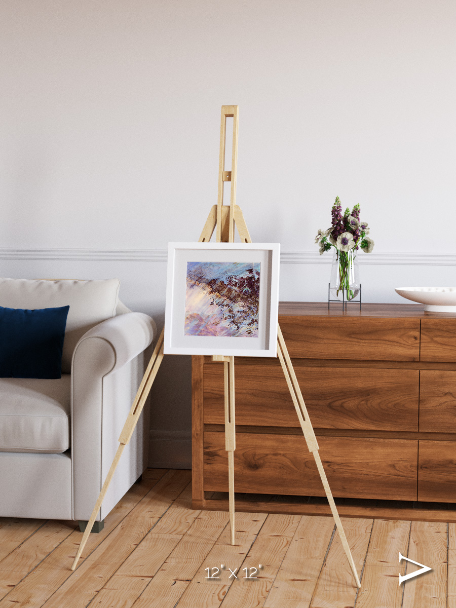 Storm and Stillness, Gweni-Fada Framed & Mounted Print