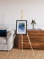 Sunlit Dunes, Alluvial Fan Framed & Mounted Print