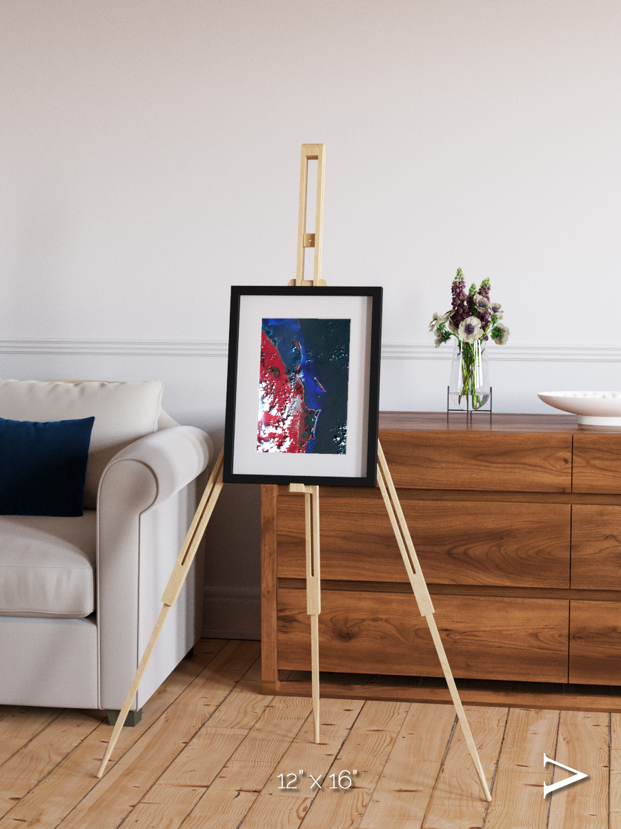Living Edge, Cancun Framed & Mounted Print